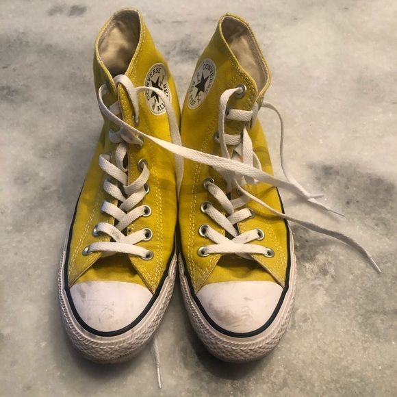 Converse Shoes - Converse Allstar Womens 9 in Bold Citron